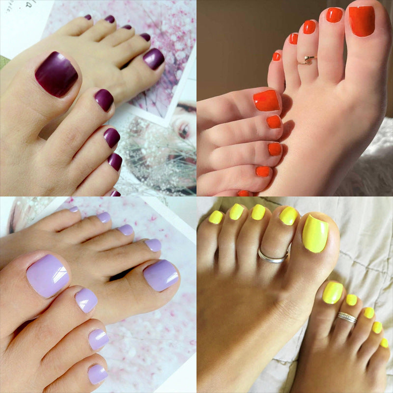 Nail Art Tips in Solid Skin Tone for Elegant Look
