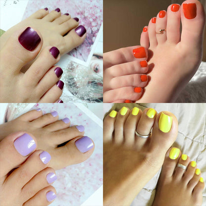 Nail Art Tips in Solid Skin Tone for Elegant Look