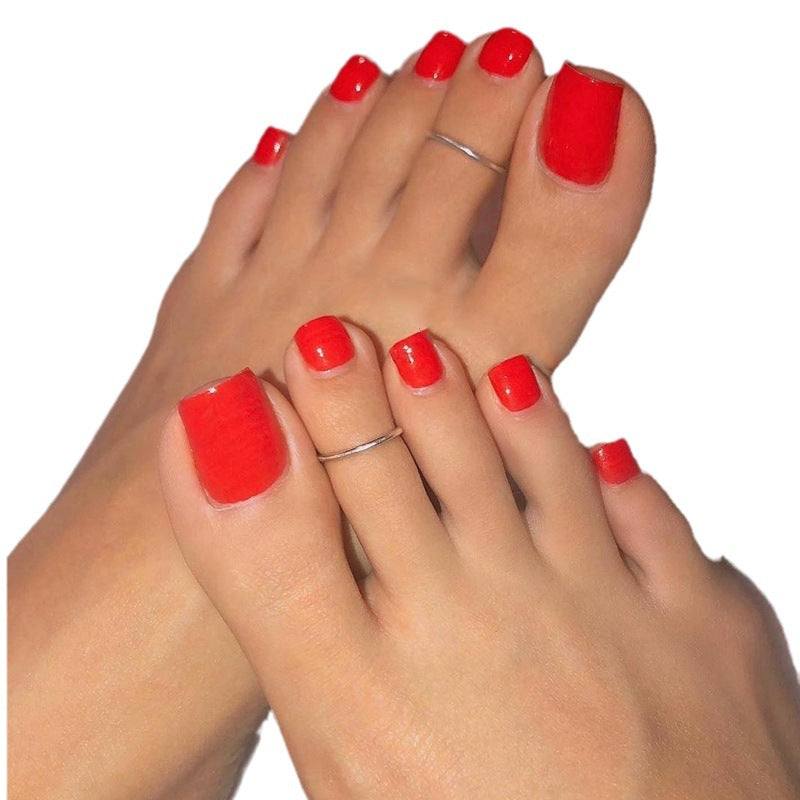 Nail Art Tips in Solid Skin Tone for Elegant Look