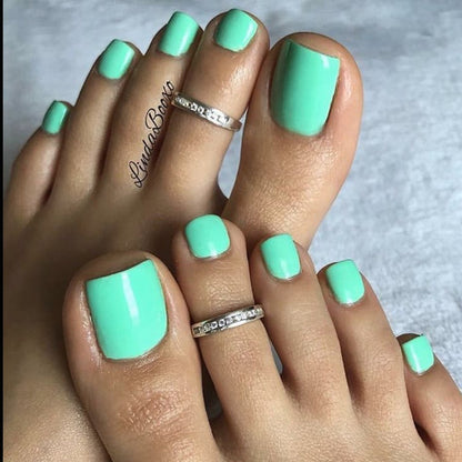 Nail Art Tips in Solid Skin Tone for Elegant Look
